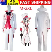 Hazbin Hotel Cosplay Lucifer Morningstar Costume Halloween Uniform Outfits NEW