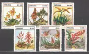 Zimbabwe Correo Yvert 534/9 ** Mnh Flores