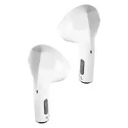 Wave Iso Series True Wireless Bluetooth Earbuds/Earphones For Smartphones White