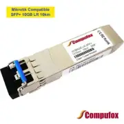 Compatible SFP+ 10GBASE-LR, 1310nm, 10km, SMF for Mikrotik CCR1016-12S-1S+