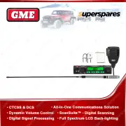 GME 5 Watt Compact UHF CB Radio Value Pack with Microphone Antenna TX3500SVP