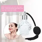 Retro Glass Perfume Bottle Refillable Tassel Empty Spray Bottle Atomizer 80m EUJ