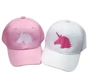 Kid's Unicorn embroidered cap, Girls Unicorn cap hat, Girls baseball cap hat