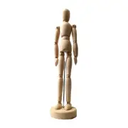 IKEA Wooden Articulated Artist Model | Gestalta Poseable Figure: 21576, 13"