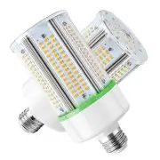 2-Pack 50W LED Corn Light Bulb,E26 led Bulbs 5000k,Replacement HID HPS CFL MH