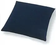 PCE0003-BB Floor Cushion Cover, Crepe Plain, Water Repellent, Meisenban (21.7 x 23.2 inches (55 x 59 cm), Navy Blue