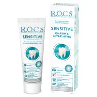 在飛比找momo購物網優惠-【R.O.C.S.】雙效牙膏 敏感修護&淨白 75ml/94