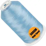 - Single Huge Spool 5000M Each Polyester Embroidery Machine Thread 40WT for Comm