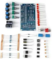 ASHATA Pre-Amplifier Board DIY Set, 1 Channel, 15V AC, Through-Hole Mount, Amplifier