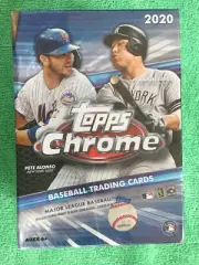 2020 Topps Chrome Baseball EXCLUSIVE Factory Sealed Blaster SEPIA REFRACTORS