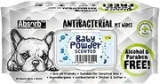Absorb Plus - Antibacterial Dog Wipes By Absorb Pus (Baby Powder Scent) (C-2-2)
