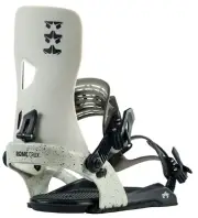 Rome Crux Snowboard Bindings, L/XL (Mens US 10.5-13), Bone White New 2023