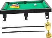 Abaodam 1Set Pool Table Game Tabletop Billiards for Family Fun Portable Leisure for Multi Game Table for Indoor Playtime for Parent Interaction