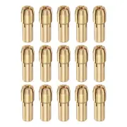 15pcs 1.8mm Brass Drill Chucks Collet Bit Sets for Rotary Tools, 4.8mm Shank