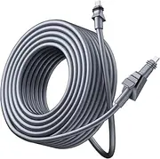33FT Cable for Flat High Performance, POE Cable, Replacement Cable, Ethernet Cable, Satellite Extension Cable (10M/33FT)