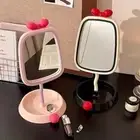 Round Ball Vanity Mirror Light Luxury Desktop Stand Mirror TableTop