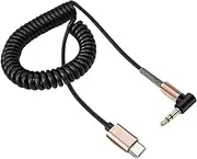 KOMBIUDA Type C to Audio Portable Headphone Jack Converter for Easy and Outing Durable and Flexible Design for Convenient Use