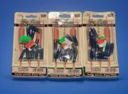 3 packs of 12 (36)- Tru-Flite TARGET & HUNTING ARROW NOCKS 5/16” Made USA BLUE