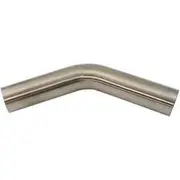 Aeroflow 304 S/S Bend 45 Deg 2-1/8" O.D1.5mm (.059") 150mm / 6" Leg - AF9502-2012