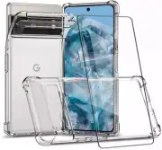 For Google Pixel 7A 8A 9A 6A 5A 8 7 6 Pro 4 XL 3 XL Case Shockproof Clear Cover