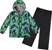 [ODYSSEY-REFUGE] Kids Snow Suit Suit Winter Boys Ski Jacket And Pants Warm Windproof Waterproof And Warm Snowsuit