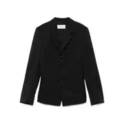 [Lemaire] Lemaire Tailored Single-breasted Blazer 40 FR BLACK