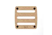 Trivet, 7-Inch by 7-Inch, Natural/Black