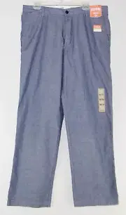 Mens DOCKERS Flyweight Collection Modern or Field Khaki 36X30 Blue New NWT
