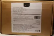 Amazon Basics Pleated Bed Skirt - Queen, Bright White