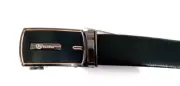 New Leather Mens Ratchet Belt Belts For Men Adjustable Automatic Buckle