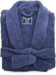 Ramesses Bathrobe Mens,Premium Thick Terry Cloth Bathrobe,Towel Bath robe Long–Staple Combed Men's Cotton Robe