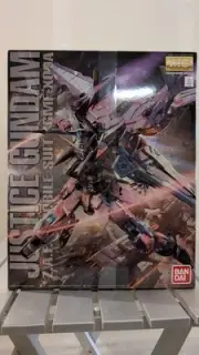 Bandai Gundam SEED Justice Gundam MG 1/100 Model Kit USA Seller