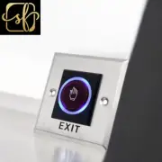 Gh80B DC12V Access Button Door Exit Push Switch No Touch Release Gate Opener Doo