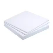EVA Foam Sheets White 9.8 Inch x 9.8 Inch 7mm Thick Crafts Foam Sheets Pack of 6
