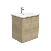 Fienza Rotondo Edge Wall Hung Vanity Scandi Oak ROT60S