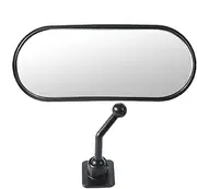 Car Mirror for Baby, 360 Adjustable Rear View, Wide Angle Shatterproof Design, Adhesive Mount, Secure Backseat Monitor, Clear Reflection, ABS, High Definition Glass, 5.39 x 2.24 inches