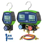 Refrigeration Digital Manifold Gauge Set HVAC Pressure Vacuum Leakage Tester US