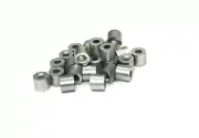 1/8" Aluminum Cable End Button Stops - for Wire / Cable