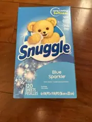 Snuggle Fabric Softener Dryer Sheets - Blue Sparkle, 120 Count