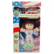 Cabbage Patch Olympikids Doll Basketball GINA PAT Special Ed Gift Set NEW RARE