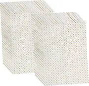 Baluue 20 Sheets Star Decorative Packing Paper Metallic Color Folding Copy Paper for present Wrapping for Weddings Festivals and Parties