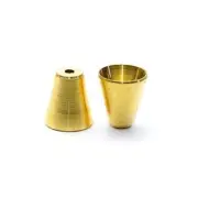 20 x Large Size Bonza Brass Slip In Cone Piece Waterpipe Smoking Tobacco BN