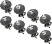 Ceramic Knob,Cabinet,Furniture Pull Handles,Door Pull,Drawer Pull Handle,8pcs Ceramic Knobs Vintage Knob Drawer Round Pull Handle Furniture Drawer Cabinet Cupboard Wardrobe Dresser Decorative Grey