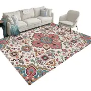 Catzon Vintage Washable Area Rug Stain Resistant Non Slip Carpet for Kitchen-8