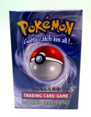 1999 Factory Sealed POK'EMON 2 PLAYER STARTER SET Trading Card Game MACHAMP HOLO