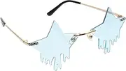 [CHILDWEET] 1 Pair Party Sunglasses Funny Props for Party Photo Decorative Eyeglasses
