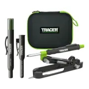ProScribe Marking Tool Deep Hole Pencil Compass Scriber Kit w Leads Holster Set