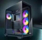 Antec C3 ARGB Black ATX, 270 Degrees View, 4x ARGB PWM Fans control, USB-C, ...