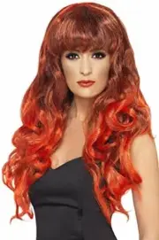 Smiffys Siren Wig - RedBlack