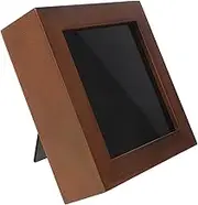HOLIDYOYO Desktop Wooden Frame for Butterfly Specimens and Dried Flowers Elegant Display Case for Artwork Badges and Pins Luxurious Lining Lightweight Design Versatile Use